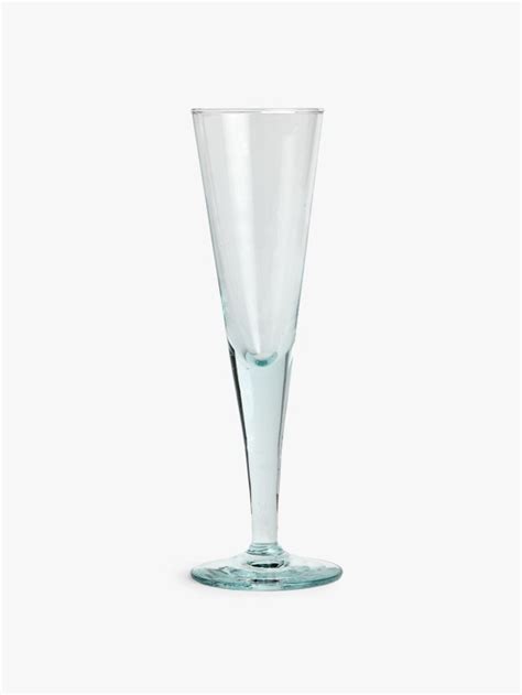 Croft Collection Recycled Glass Champagne Flute 140ml Clear