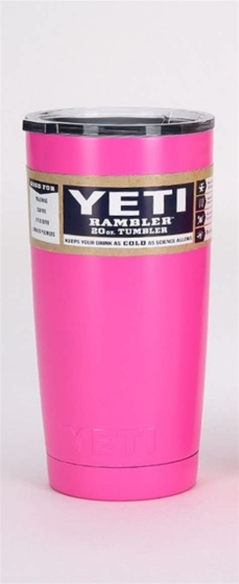 20 Oz Yeti Tumbler In Hot Pink