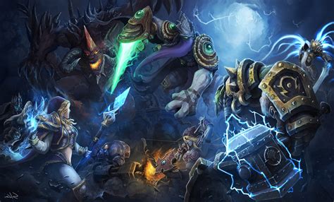 Wallpaper Heroes Of The Storm Blizzard Entertainment
