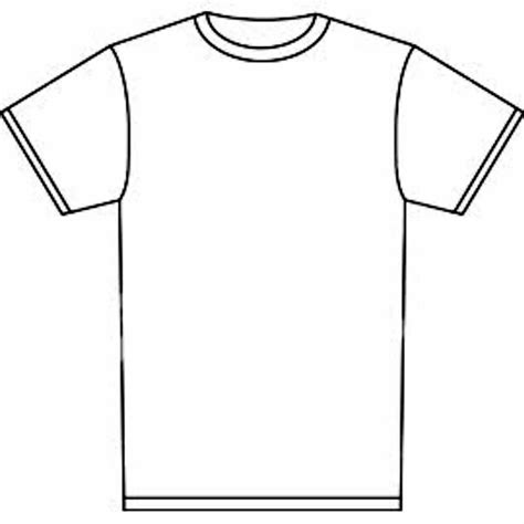 Printable Blank Tshirt Template 11 Templates Example Templates