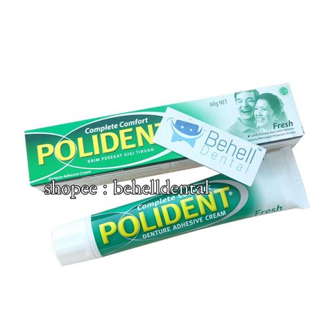 Gigi palsu lepasan juga secara umum ada 3 macam tergantung bahannya, yaitu akrilik, valplast, dan frame (kerangka logam). Polident krim perekat gigi tiruan . denture adhesive cream ...