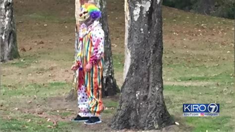 Video Concerns Over Reported Clown Sightings Kiro 7 News Seattle