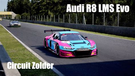 Audi R Lms Evo Circuit Zolder Assetto Corsa Competizione Youtube