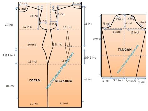 Cik bunga harap video kali ni dapat membantu ya. aturgaya blogspot.com: Contoh pola Baju kurung Moden ...