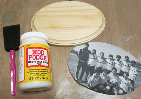 I will be leaving a link to the video tutorial at the end. How to Transfer a Photo with Mod Podge