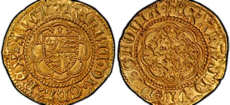 Henry Vi Gold Quarter Noble 1422 1427 S 1810 N 1420 Pcgs Graded
