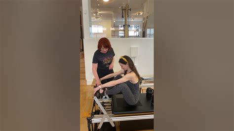 Stomach Massage On The Pilates Reformer Youtube