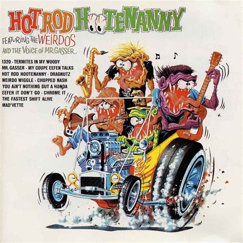 Hot Rod Hootenanny Album Art By Ed Roth Album Art Character Design Sketches Character Design