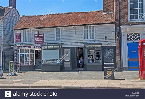 Tenterden Shops Kent Stock Photo Alamy