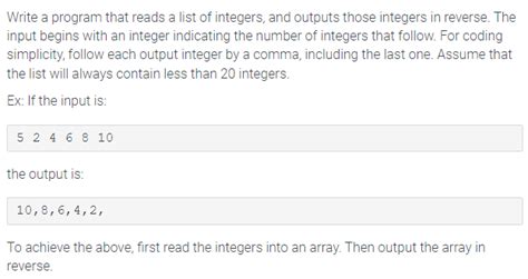 Solved Write A Program That Reads A List Of Integers And Chegg Com