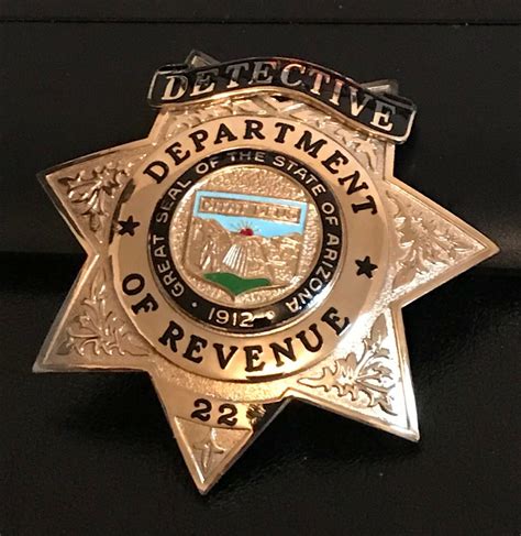 Detective Department Of Revenue State Of Arizona Entenmann Rovin