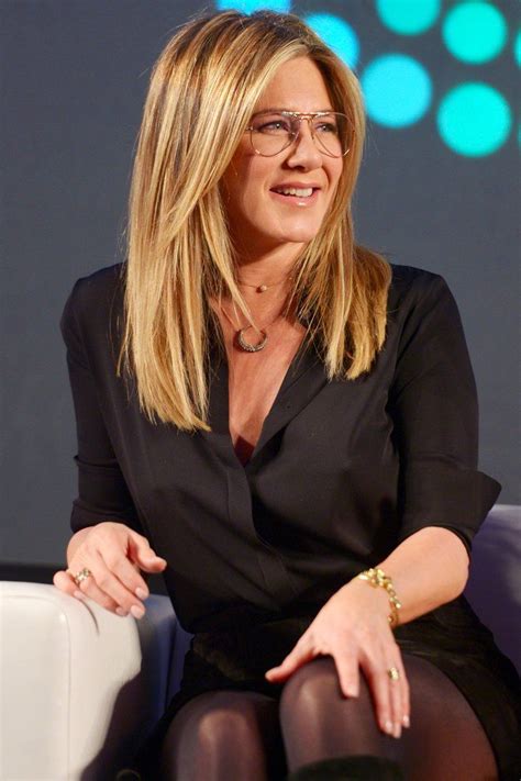 Jennifer Aniston Rocks Retro Glasses During Her Appearance At Popfest