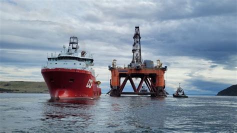 Oil Rigs Detained In Cromarty Firth Will Now Be Dismantled Legally Bbc News