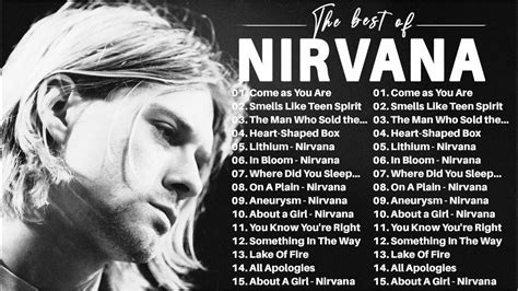 Nirvana Greatest Hits Album 💥 Best Of Nirvana 💥 Nirvana Playlist 2023