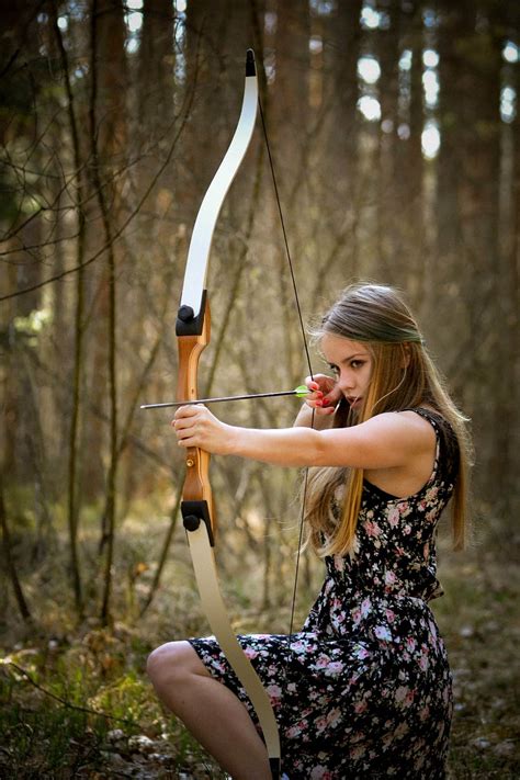 girl with bow and arrows wallpapers wallpaper cave