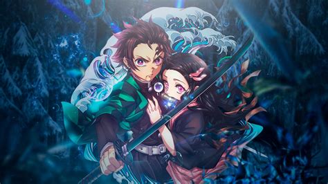 Kimetsu No Yaiba Wallpaper Nezuko Tanjiro Kamado Kamado Tanjirō