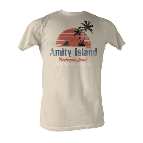 Jaws Amity Island T Shirt