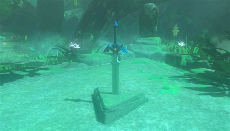 Zelda Breath Of The Wild Master Sword Location Of The Legendary