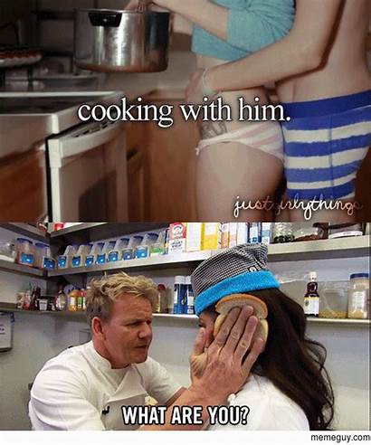Cooking Girly Hehe Things Him Meme Guy