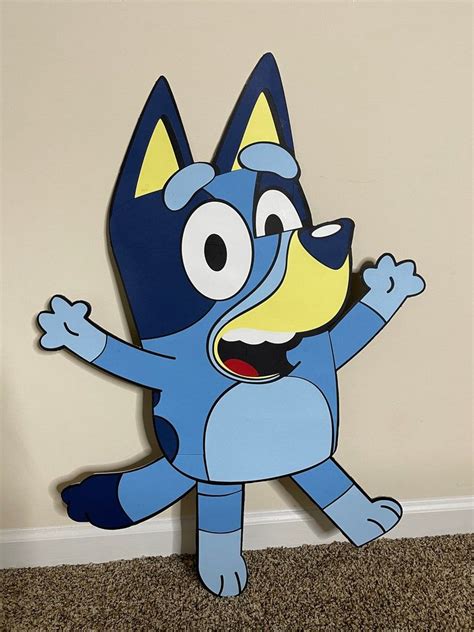 Bluey Character Stands Etsy En 2023 Personajes S A Etsy