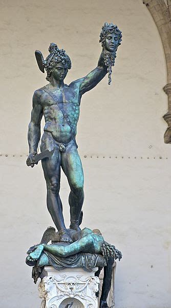 Two Depictions Of Perseus Slaying Medusa Cellini Janson Tempesta Perseus And