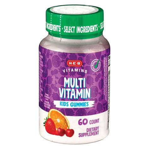 H E B Select Ingredients Childrens Multivitamin Gummy Shop