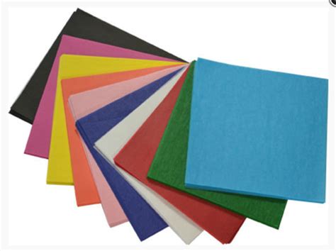 Tissue Paper Squares Assorted Colours 125mm 480 Sheets Rainbow