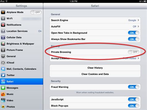 Minitool software provides you more solutions for data recovery, disk. Safari Private Browsing | Apple iPad Forum