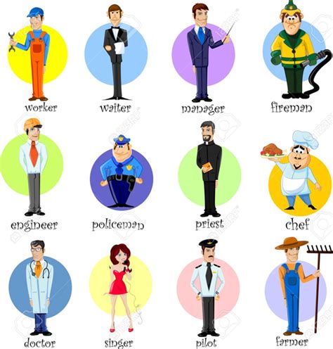 Clipart Of Different Jobs Free Images At