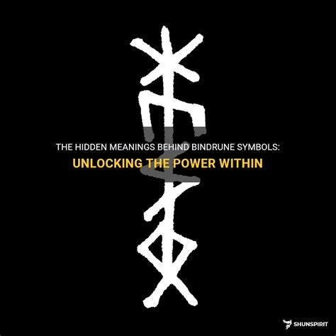 The Hidden Meanings Behind Bindrune Symbols Unlocking The Power Within ShunSpirit