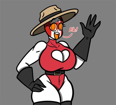 Rule 34 Belt Big Breasts Boots Canada Canada Countryhumans Canadian