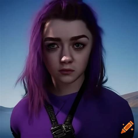 Portrait Of Maisie Williams As A Sci Fi Girl