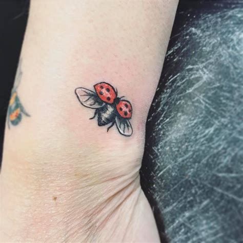 41+ beautiful ladybug tattoos ideas. Ladybird Tattoo, small tattoos | Lady bug tattoo, Ladybird ...