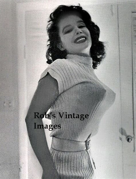 Bullet Bra Mama Photo Retro 1940s 50s Meg Miles Tv Soap Star 8 X10 Us