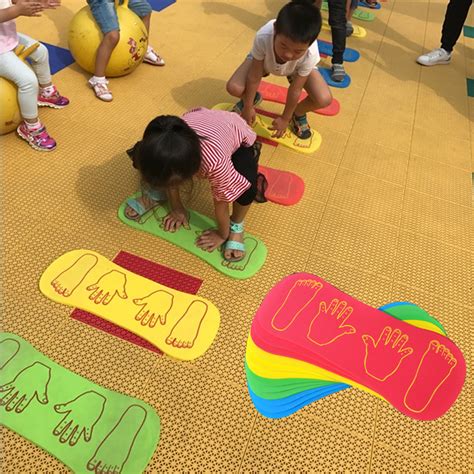 Hand And Feet Jump Board Eva Foam Play Mat Kids Children Kindergarten