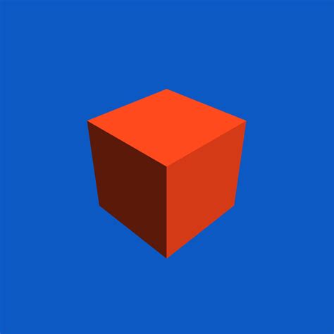 Rotating Cube Animated 