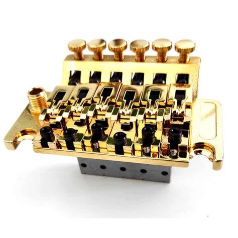 Vibrato Floyd Rose Double Locking System Gold R1 42mm Bloc 36 Mm L92mm