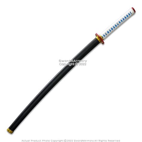 Giyu Tomioka 41 Functional Steel Nichirin Katana Samurai Sword Full