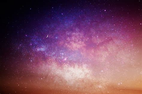 5k Free Download Night Sky Color Explosion Infinity Landscape