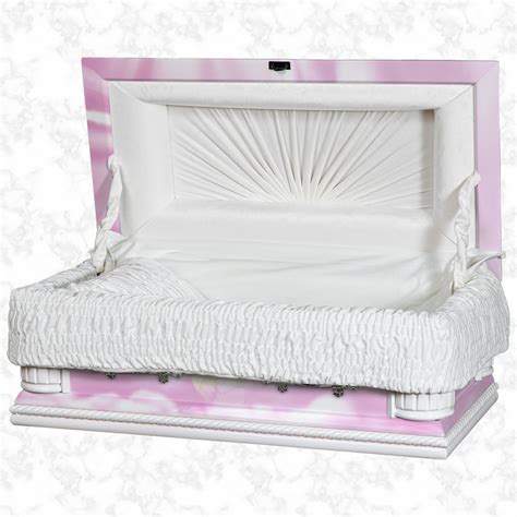 Purity Child Look To Heaven Wood American Casket The Funeral Outlet