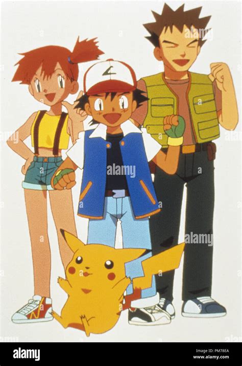 Film Still Da Pokemon Misty Pikachu Ash Ketchum Brock 1998 Warner