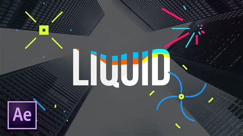 Create The Liquid Effect For Motion Graphics After Effects Tutorial