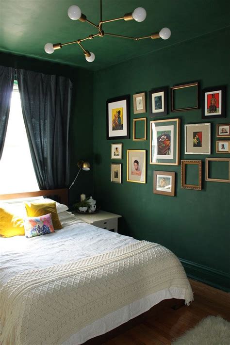 20 Dormitorios Pintados En Verde Frescos Actuales Y Con Mucho Estilo Green Bedroom Walls