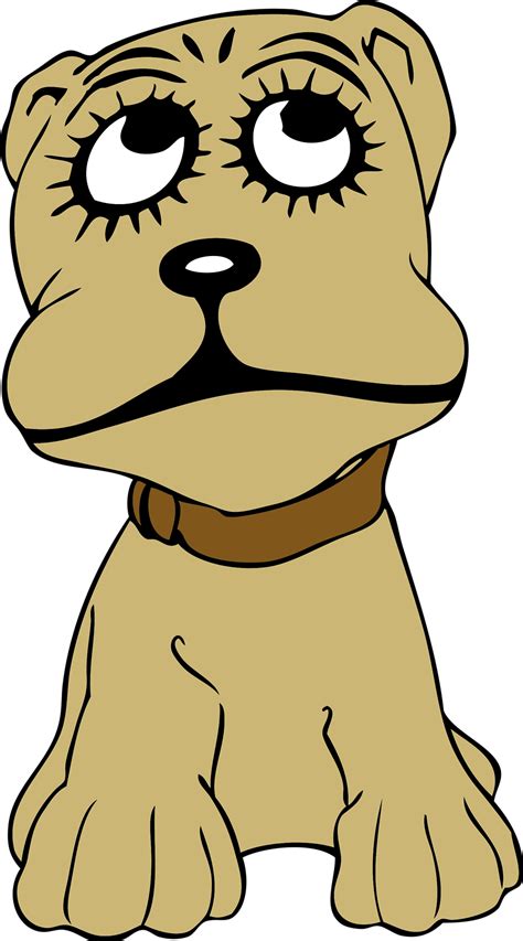 Puppy Free Stock Photo Illustration Of A Cartoon Dog