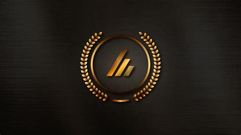 Illustrator Tutorial Golden Logo Design Golden Logo Design Adobe