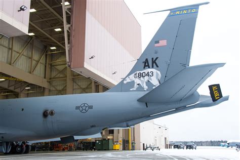 Alaska Air Guard Unveils New Tail Flash On Stratotanker National