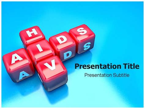 Hiv Aids Powerpoint Ppt Template Powerpoint Slides Template Photo