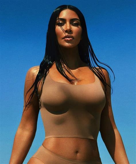 kim kardashian unveils new skim collection 10 photos thefappening