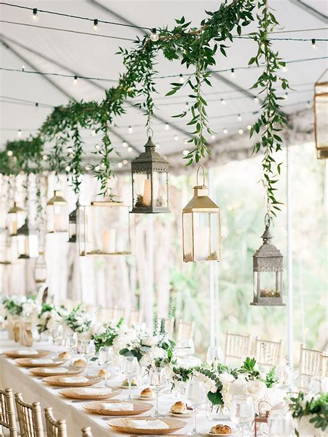 Ideas & Advice by The Knot | Outdoor wedding decorations, Lantern decor
