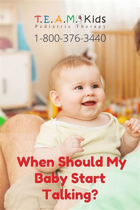 When Should My Child Start Talking In 2022 Pediatric Therapy